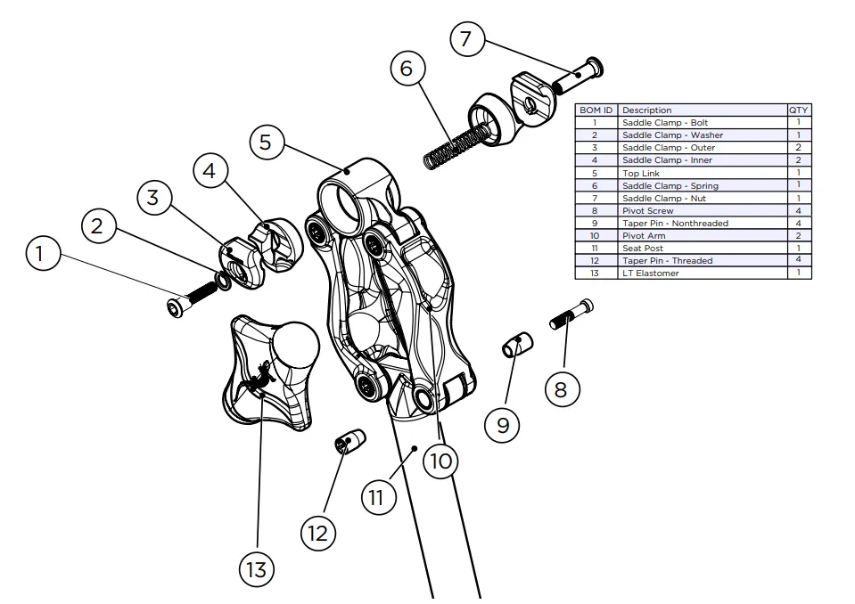 cane-creek-thudbuster-4g-sattelklemmen-kit-sattelst-tze image 1