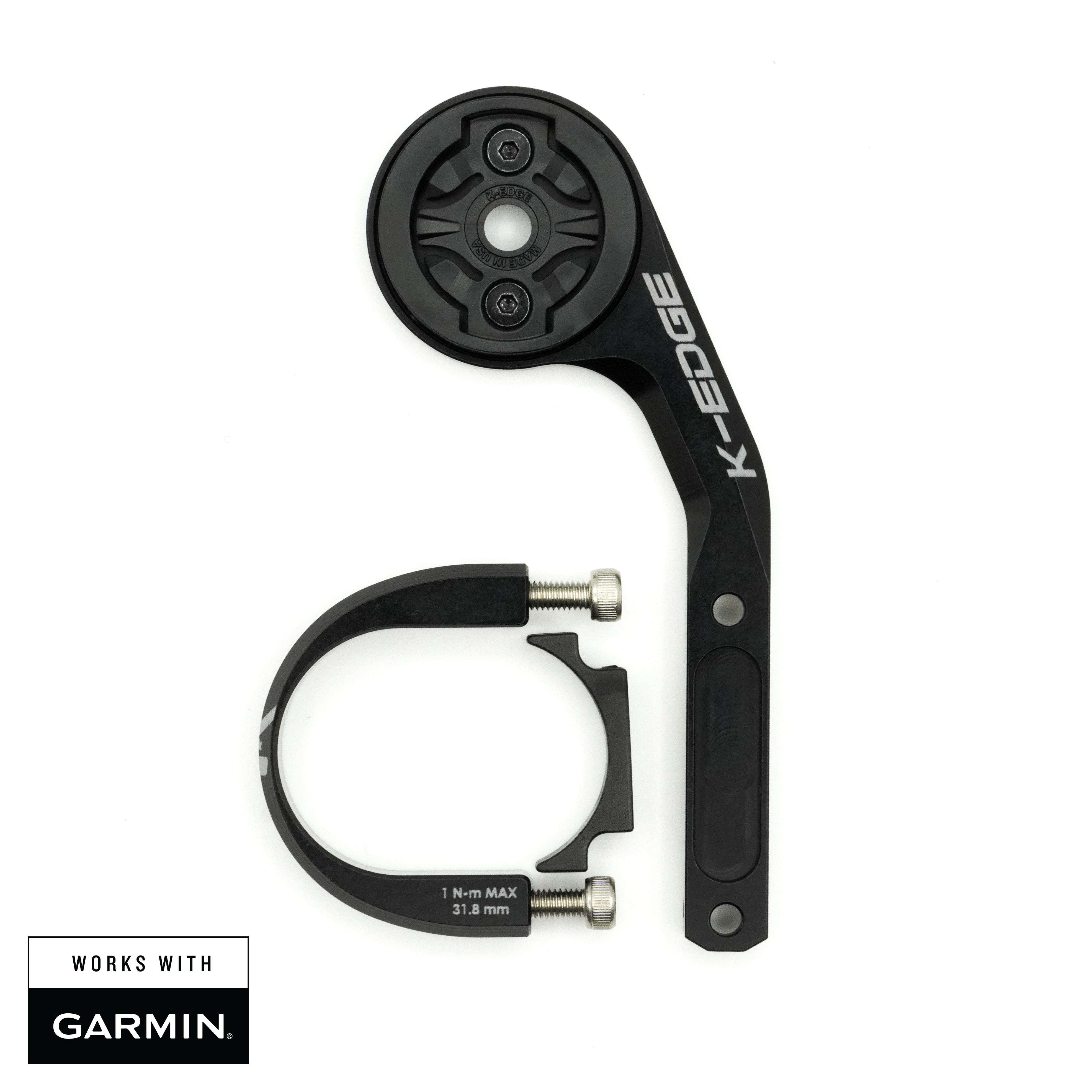 k-edge-sport-mount-fahrradcomputer-halterung-garmin-schwarz image 1
