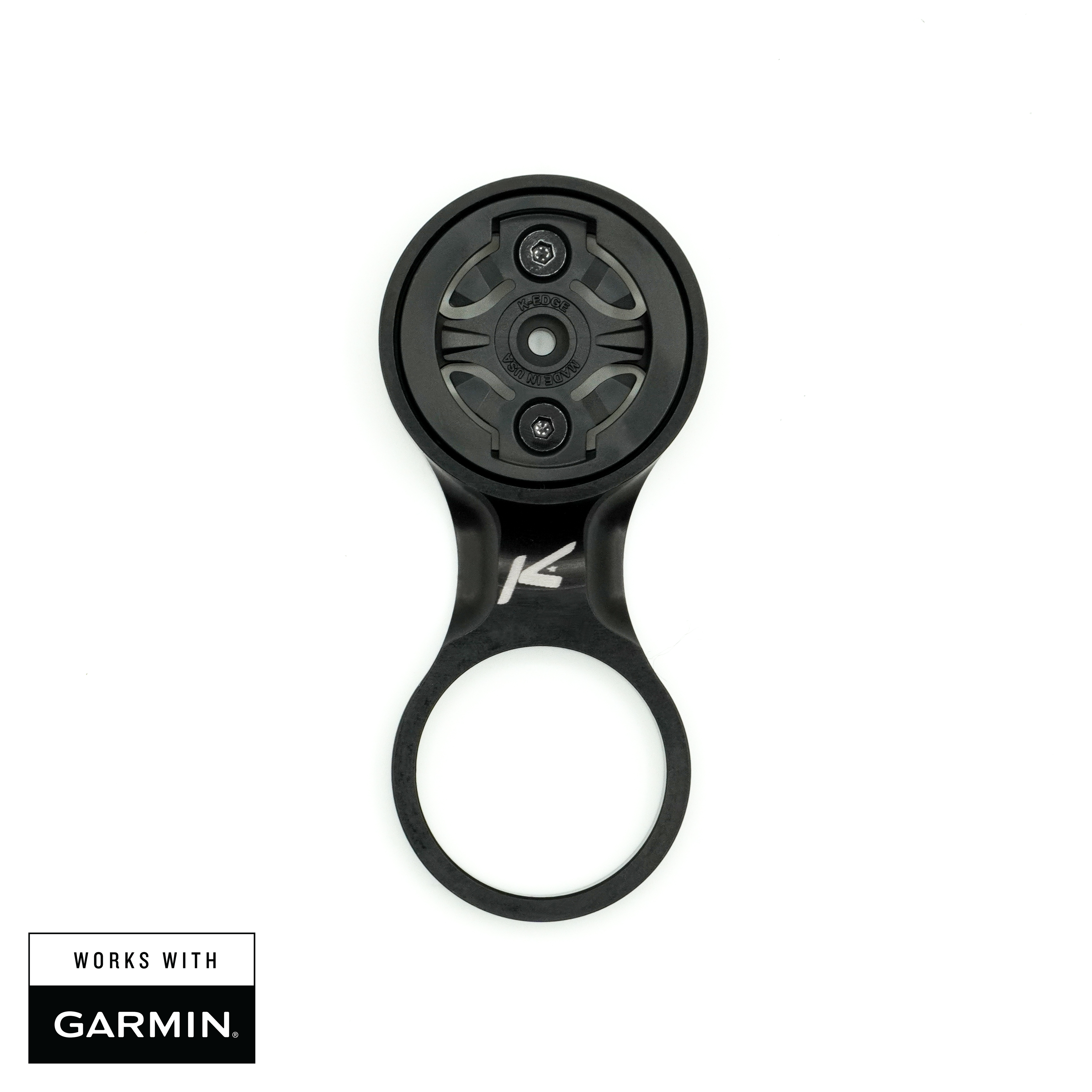 k-edge-stem-mount-computerhalterung-schwarz-garmin-wahoo image 1