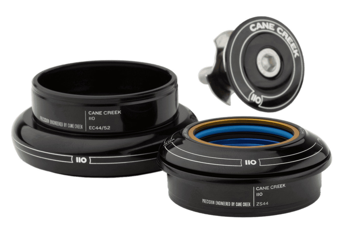 cane-creek-110-steuersatz-komplett-zs-ec-schwarz-edelstahl image 1