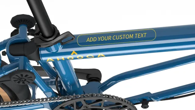 ahooga-dev-aufkleber-personalisiert-wunschtext-fahrrad image 1