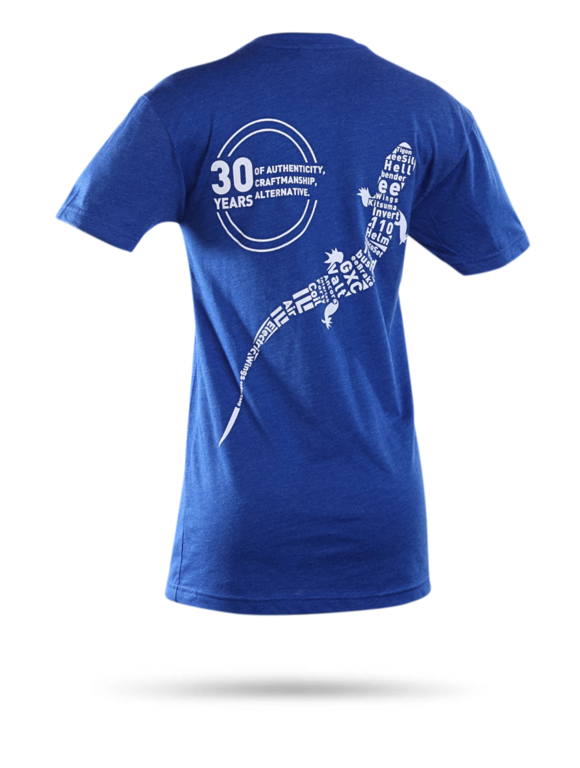 cane-creek-30th-anniversary-t-shirt-skink-herren-l-charcoal image 2