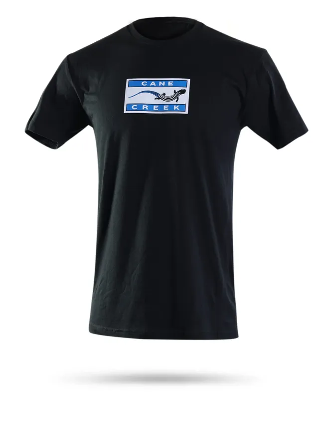 cane-creek-30th-anniversary-t-shirt-retro-logo-schwarz-l image 1