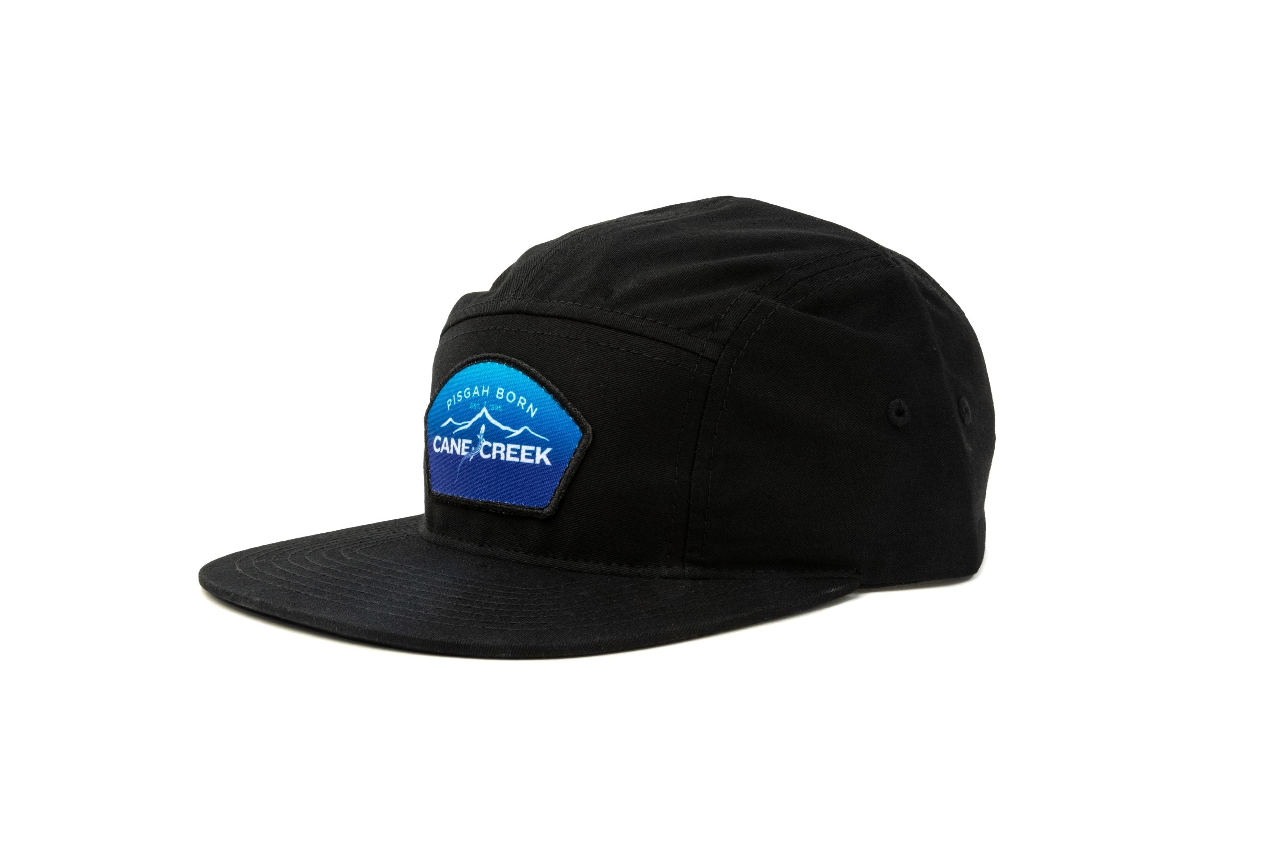cane-creek-heritage-5-panel-cap-blau-baumwolle-flat-bill image 2