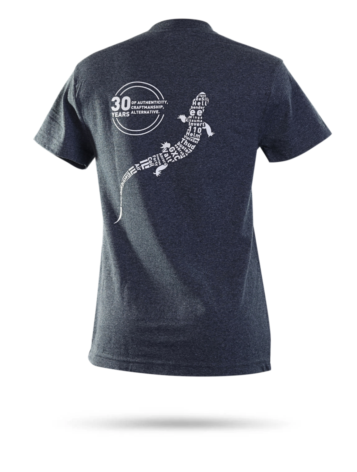 cane-creek-30th-anniversary-t-shirt-skink-herren-l-charcoal image 6