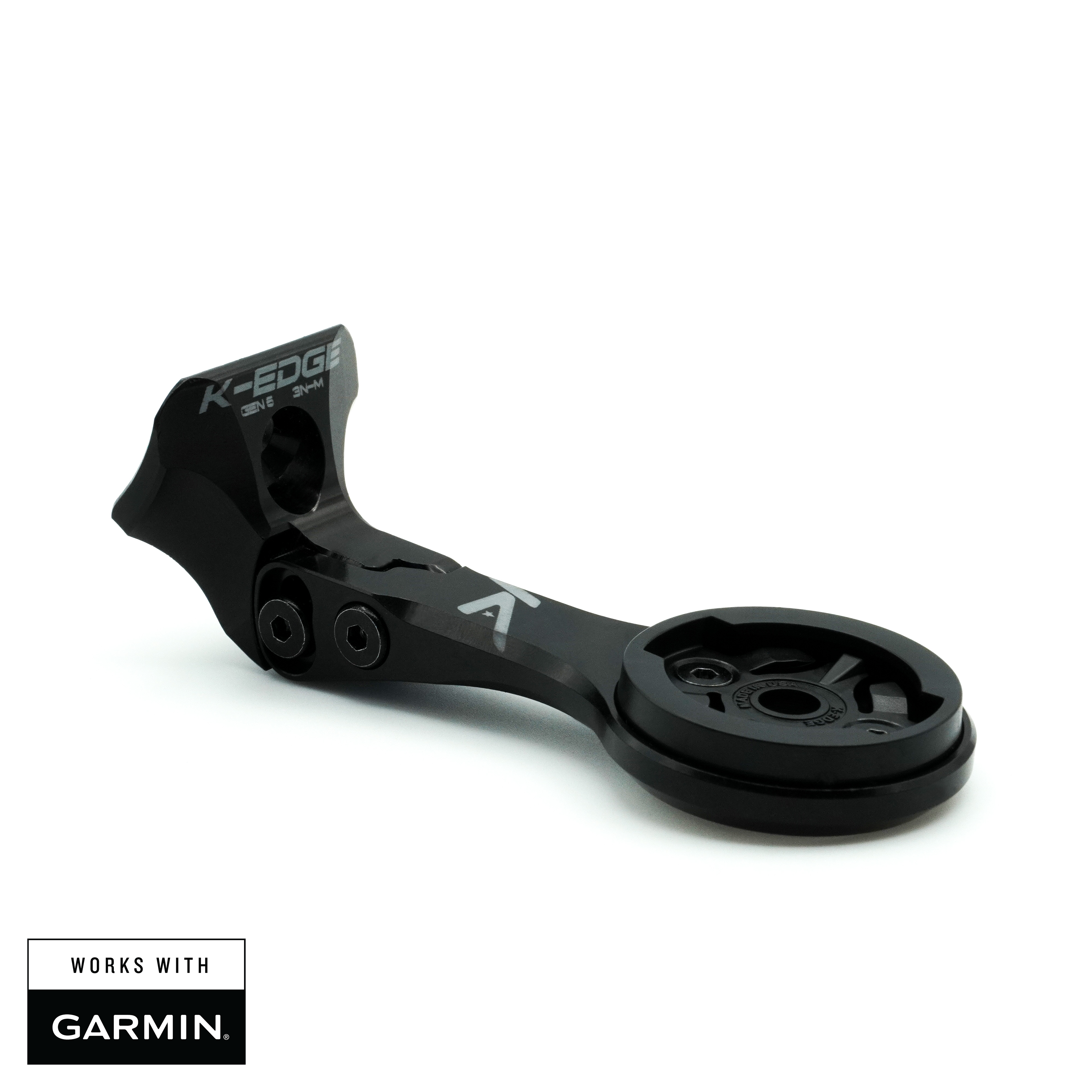 k-edge-computer-mounts-gen-6-madone-emonda-fahrradhalterung-schwarz-garmin image 1
