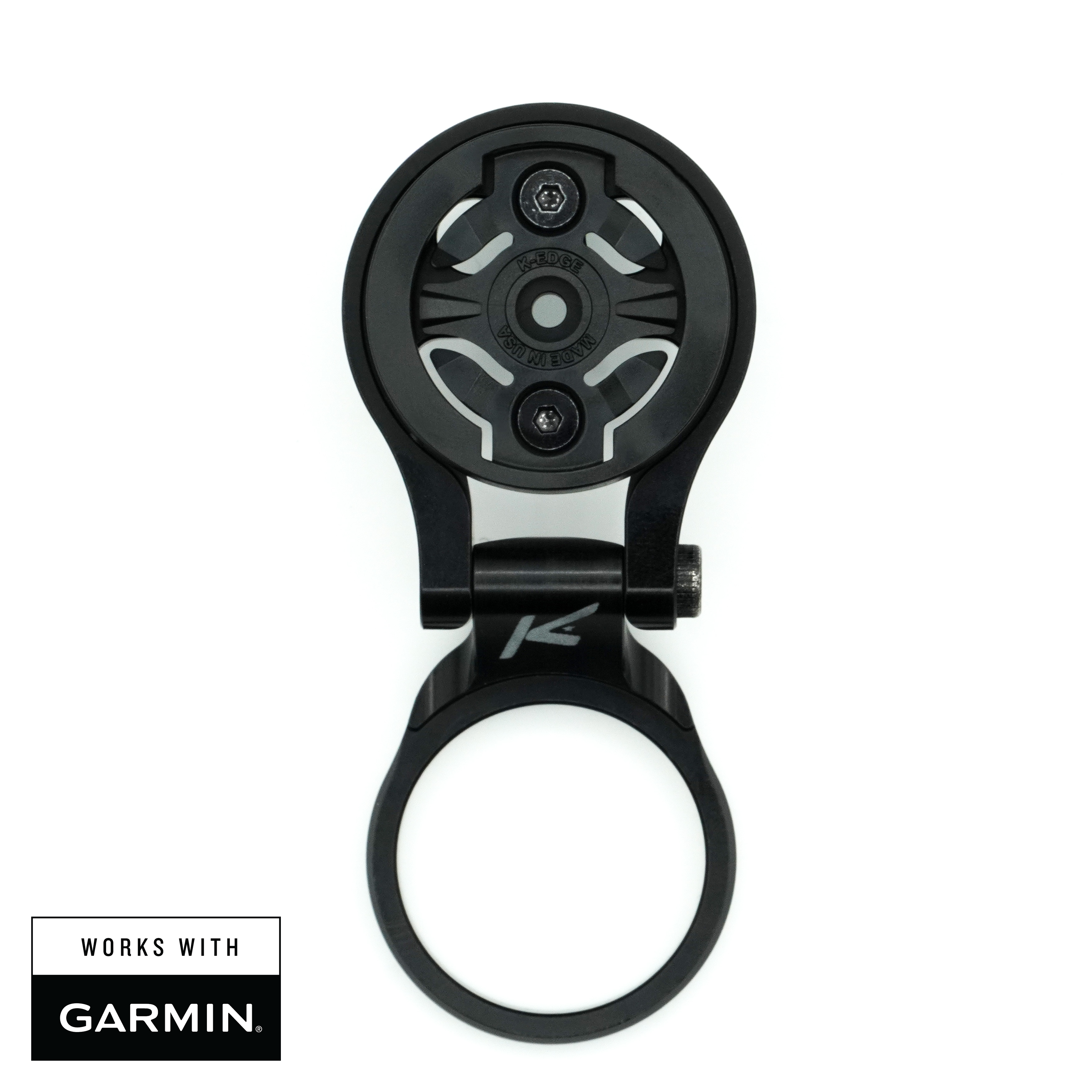 k-edge-boost-stem-computerhalterung-schwarz-garmin-wahoo image 1